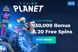 Casino Planet Welcome Offer